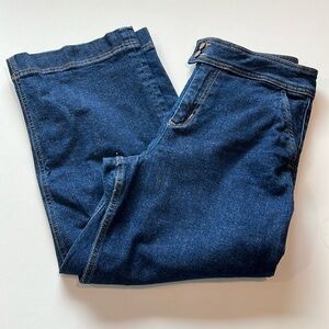 Boden - camberwell crop jeans, 6R, dark wash